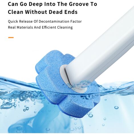 Disposable Toilet Brush Household No Dead End Cleaning Set Artifact Not Dirty Hands