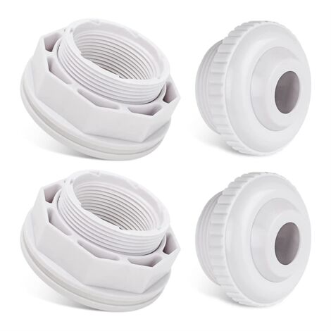 SP1023 1-1/2in FIP Inlet Return Fitting with Locknut and Gasket for 3 ...