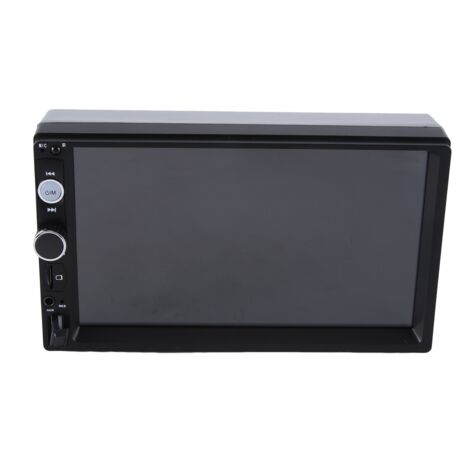 MP5 Car Stereo 7 Inch Full HD Capacitive Touchscreen Radio Player FM Bluetooth Backup Camera, Steering Wheel Control