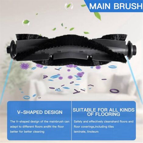 11PCS for P30 Robot Vacuum Brush & Filter Set