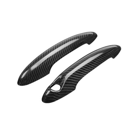 Gas Tank Cap + Door Handle Covers For 2007-2014 R55 R56 Mini Cooper S – Black Painted