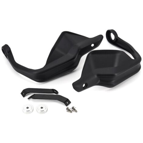 Protège-mains Moto Pour Motron XNord X 125 - Noir, En Plastique Renforcé - Protection Contre Vent Et Boue