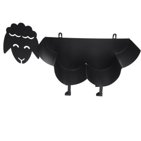 Cute Dog Toilet Paper Holder - Novelty Bone-Shaped Tissue Dispenser With Storage Tray