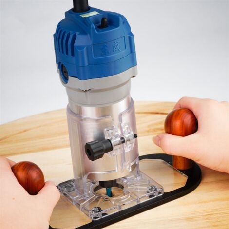 Finish Edge Router Base Wood Router Base for Edge Guide-Woodworking Trimming Machine Milling ...