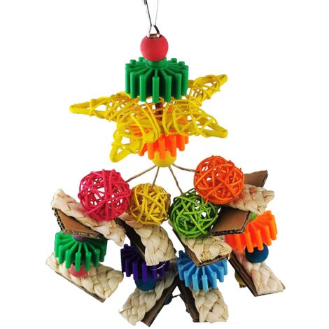 Bird Parrot Toys,Parrot Chewing and Climbing Toys, for Small Parrots ...