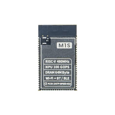 For M1S Module BL808 RV64 480MHz+RV32 320MHz+NPU BLAI 100GOPS 16MByte ...