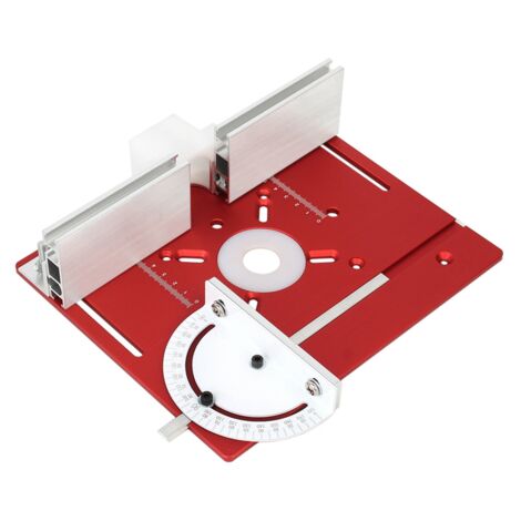 Aluminum Router Table Insert Plate Woodworking Saw Milling Flip ...