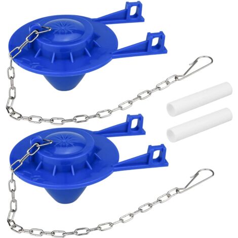 Toilet Flapper Replacement Kit,2 Pcs Upgrade PVC Material 2 Inch ...