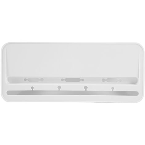 Cable Management Box, ABS Organizer Cord Hider Computer Power Lines, Route Cables, Under Desk Strip
