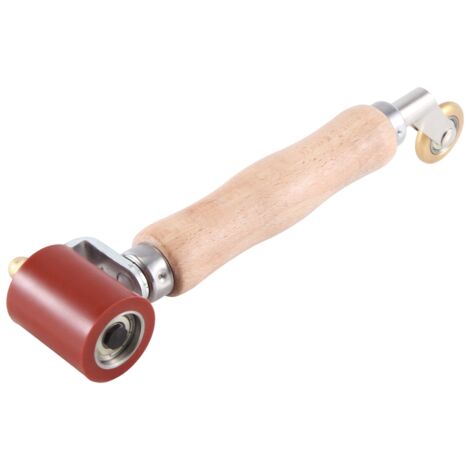 Brass Penny Roller – Handheld Seam Roller For Roofing, Vinyl Flooring & Waterproof Membranes