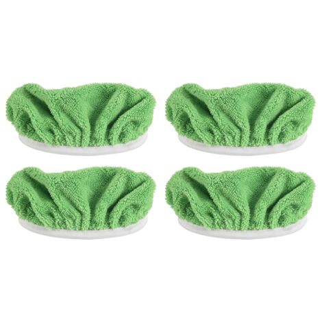 4PCS Mop Pads Refill for Sweeper Mop-Dry Sweeping Cloths&Wet Mopping Cloths Washable Household Cleaning