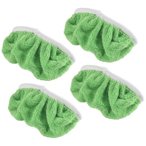 4PCS Mop Pads Refill for Sweeper Mop-Dry Sweeping Cloths&Wet Mopping Cloths Washable Household Cleaning