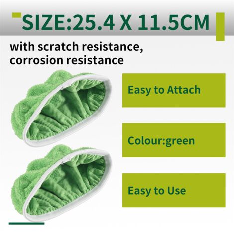 4PCS Mop Pads Refill for Sweeper Mop-Dry Sweeping Cloths&Wet Mopping Cloths Washable Household Cleaning