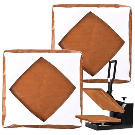2Pcs Wrap Cover for Heat , Platen 15X15 Inch Resistant Reusable