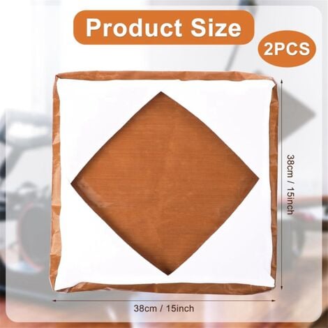 2Pcs Wrap Cover for Heat , Platen 15X15 Inch Resistant Reusable