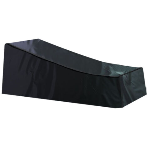 Lounge Chair Covers Waterproof Outdoor Garden Anti-UV, 210D Material,Furniture Sunbed Cover, 78.7x 26.7 x 27.5inch