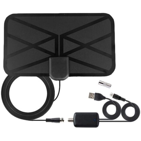 25DB TV Antenna,HD Digital Indoor Antenna Long 1500 Miles Range Support ...