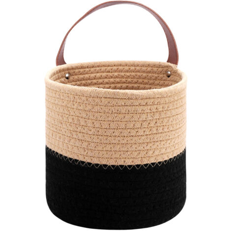 White(Base) Jute Woven Storage Basket At ₹ 110/piece In Moradabad | ID