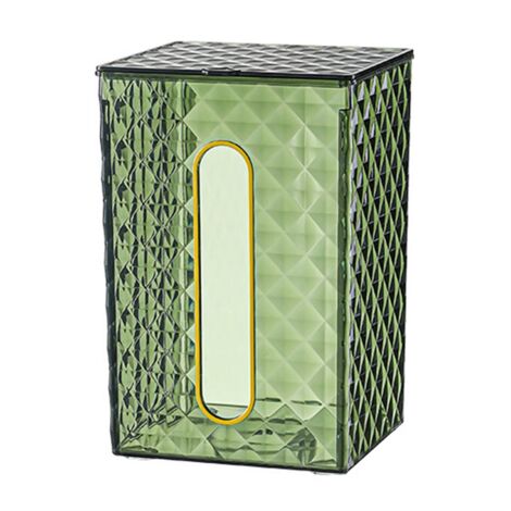Household Tissue Box Transparent Desktop Pumping Paper Storage Living Room Dining D
