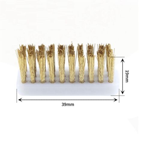3D Printer Nozzle Brush - Brass Wire Cleaning Tool For | Wear