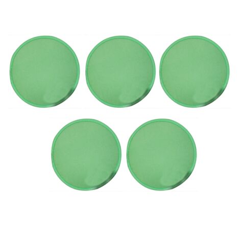 5X Green Foldable Round Fan