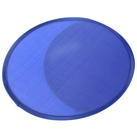 2X Blue Foldable Round Fan