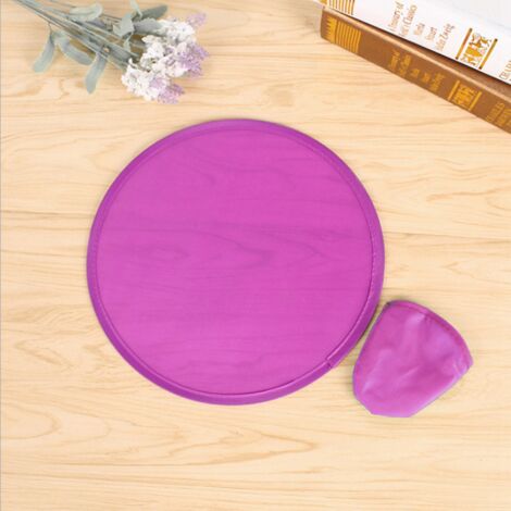 2X Blue Foldable Round Fan