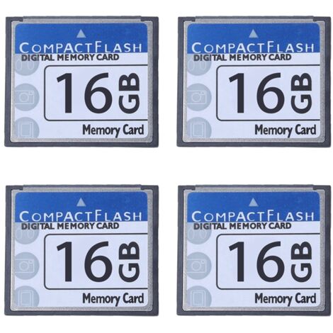 4X Professional Compact Flash Memory Card 16GB (White & Blue)