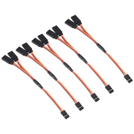 Servo prolunga cavo da 6 pollici, 15 cm, 3 pin, maschio a femmina, per RC Futaba JR Servo Servo prolunga cavo da 6 pollici, 15 cm, 3 pin, maschio a femmina, per RC Futaba JR Servo