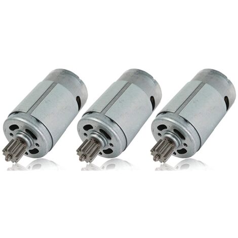 Moteur RS390 6V 18000 Tr/min - Pour Voiture à Pédales Enfant, Pièce De Rechange (Argent) - 4