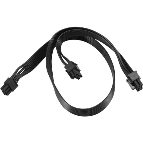 PCI-E 6 Pin to 2 Port 6+2 Pin 6 Pin to 8 Pin Power Cable for V Series ...