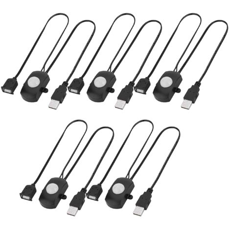 5Pcs DC 5V/12V/24V USB PIR Infrared Motion Detector Sensor Switch for ...
