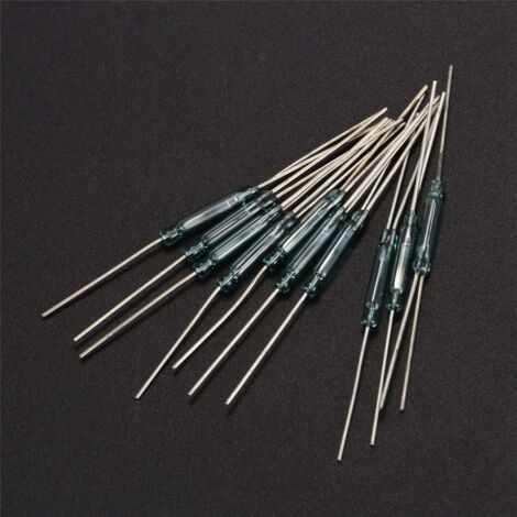 20Pcs Premium GPS-14A Plastique Interrupteur Reed 2.5X14mm Contact Magnétique 20Pcs Premium GPS-14A Plastique Interrupteur Reed 2.5X14mm Contact Magnétique