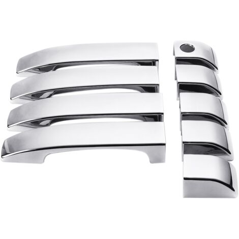 thumbnail image 2 of GFCS Chrome Door Handle & Tailgate Covers – For 2002-2006 Chevy Avalanche – Set Of 4 2 of 4