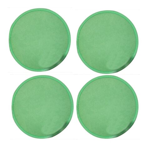 4X Green Foldable Round Fan