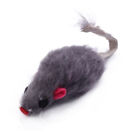 36 Pack Real Animals Mouse Fur Rabbit Cat Toy