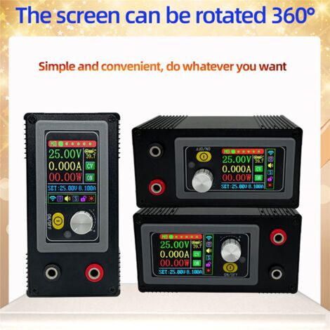 2X DIY Aluminum Alloy Multi-Interface Shell Kit for XYH3606 CNC DC Buck ...