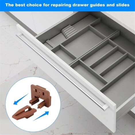 Drawer Slide Track Guides Glides,Drawer Guide for Dresser Slides Center ...
