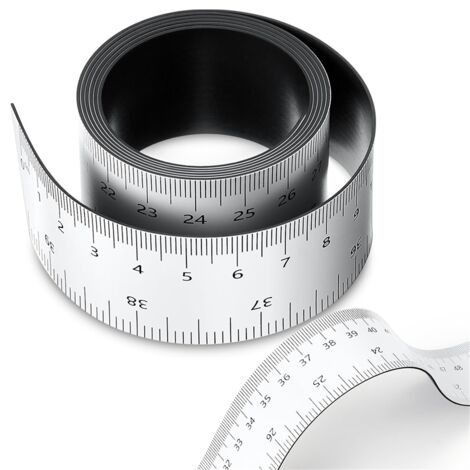 39.37 Inch Magnetic Ruler Flexible with Both Inches and Centimeters ...