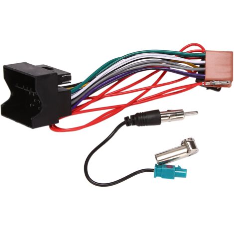 Car Stereo Audio Power Wiring Harness Cable for 207 307 407 C2 C5 Radio Antenna Wire Adapter