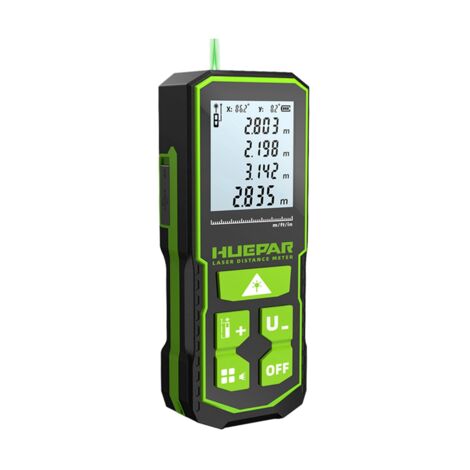 Digital Green Laser Distance Meter 100M Tape Measure Rangefinder with ...