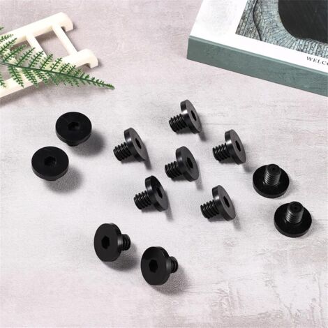 Premium ABS Accessories Parts Bolts Screw Replacement,Replacement Plastic Wall Easy Bolt for -Storage Shed 8PCS