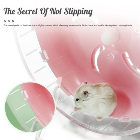 D Hamster Sport Running Wheel Rat Small Mice Silent Jogging Gerbil ...