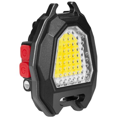 Mini LED Working Light Portable Keychain Flashlight Camping COB Lamp for Lighter Bottle Opener Whistle