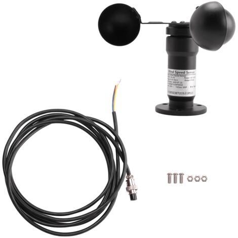 Hand Wind Sensor Pulse Signal Wind Sensor Digital Anemometer Output Aluminum Alloy Speed