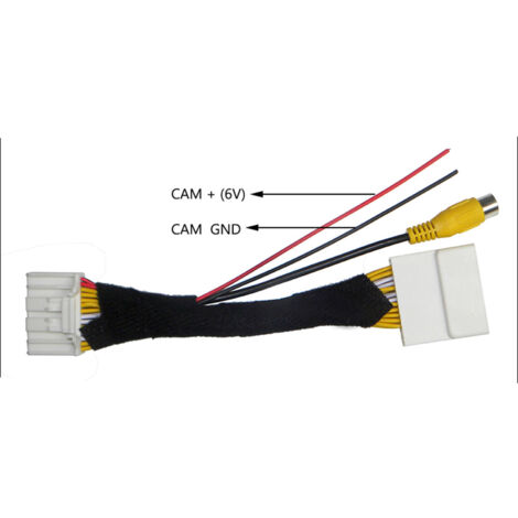 28 Pin Car Video Reverse Camera Convert Cable Adapter for 2 3 6 -5 ...
