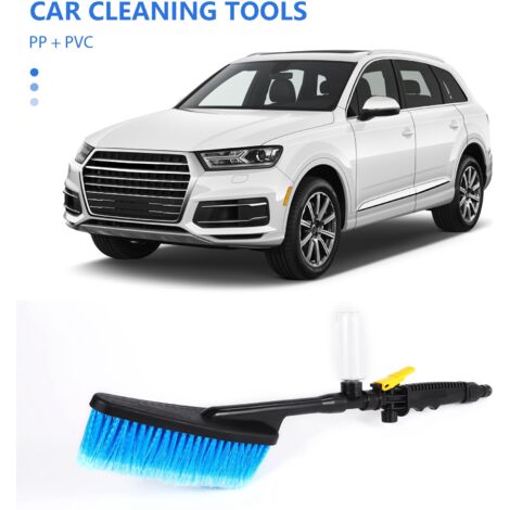 Car Wash Brush Water Cleaning Tool Soft Bristle Long-handled Duster