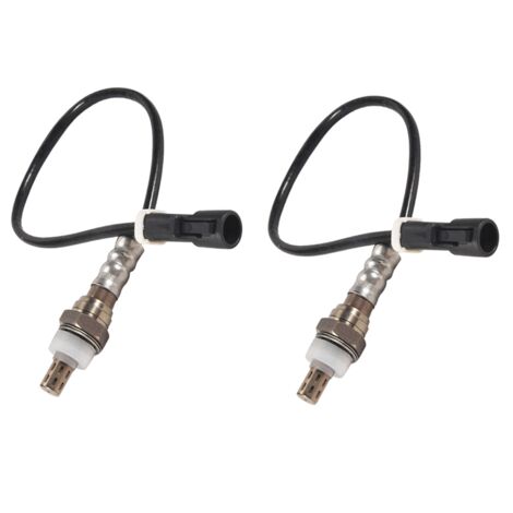 2-Pack Oxygen Sensor Set Upstream & Downstream For 2005-2010 Chrysler Sebring 2.7L V6 - 4-Wire Direct Fit - Leader AP99191501L