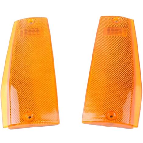 Clear & Red Door Panel Side Marker Light Lenses For Ford F-150 F-250 – Front Passenger Side, 2-Pack Replacements
