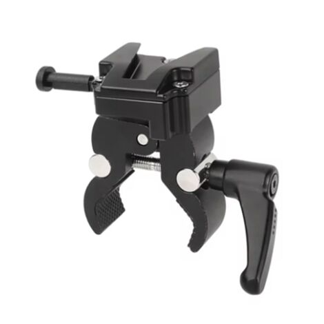 Camera Super Clamp with Universal V-Lock Mount Quick Release Adapter